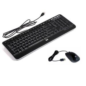 💮2/$40💮 2 pcs HP USB Keyboard & Mouse Set